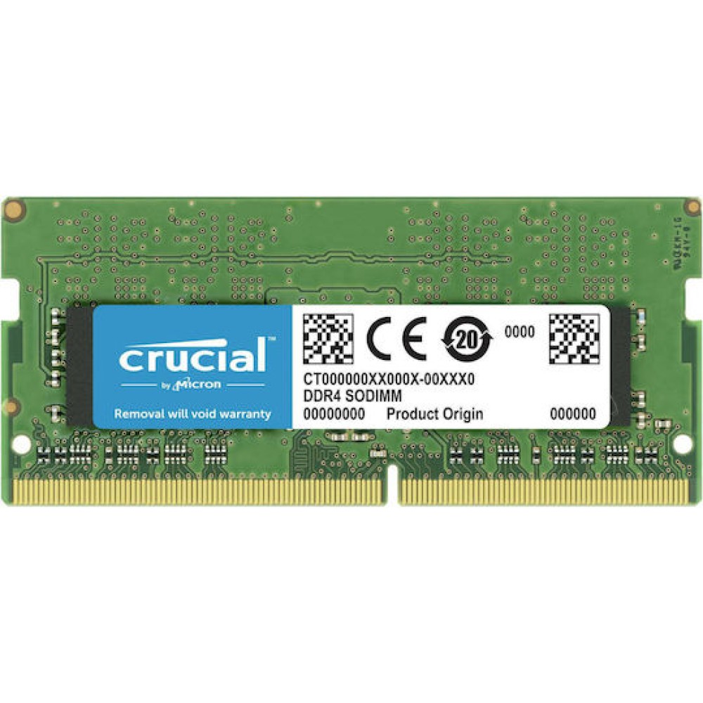 Crucial DDR4 με Module 1x8GB και Ταχύτητα 3200 για Laptop