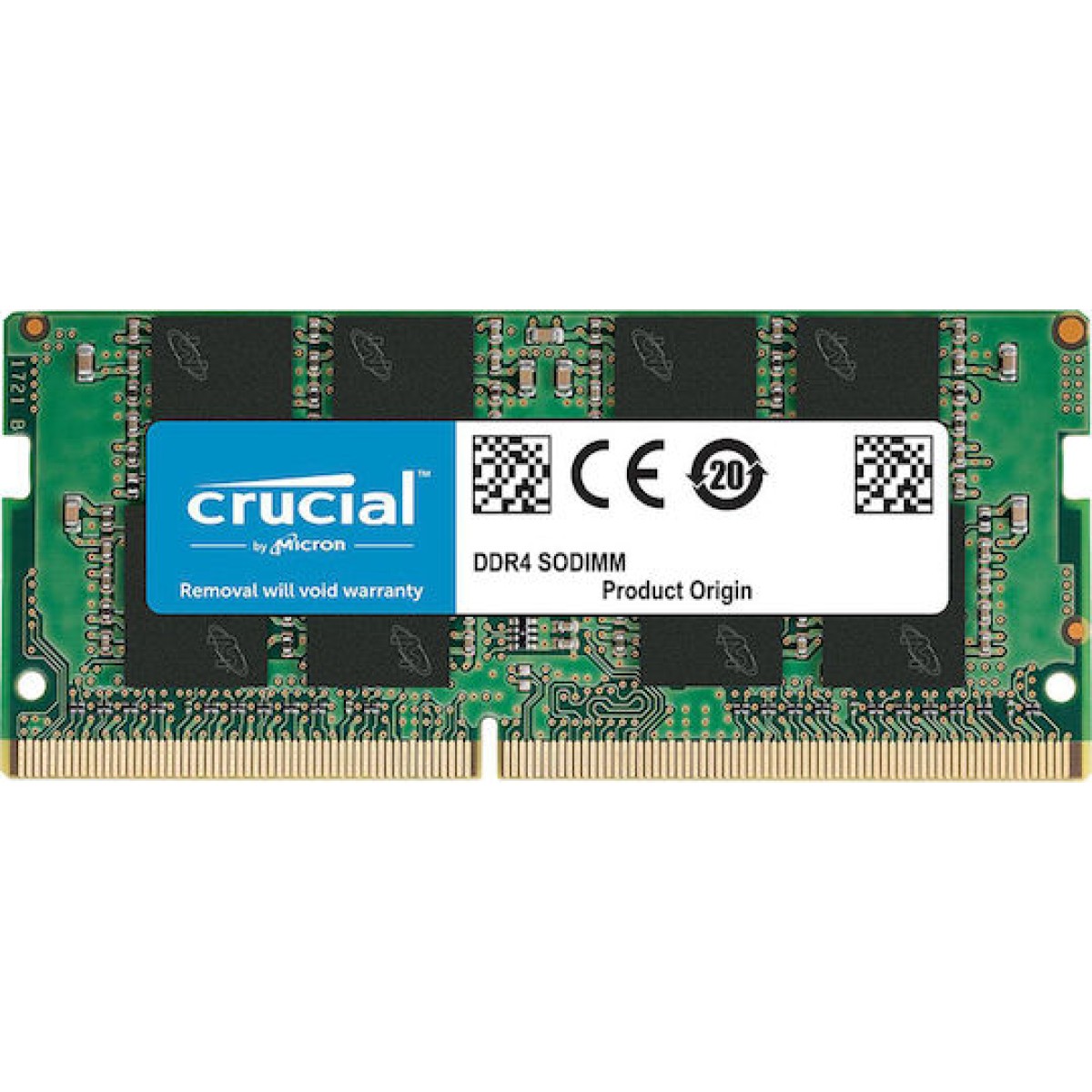 Crucial DDR4 με Module 1x16GB και Ταχύτητα 3200 για Desktop