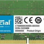 Crucial DDR4 με Module 1x32GB και Ταχύτητα 3200 για Laptop