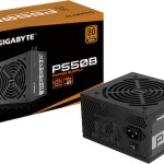 Gigabyte P550B 550W Μαύρο Τροφοδοτικό Υπολογιστή Full Wired 80 Plus Bronze