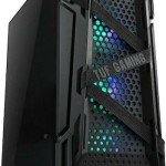Asus TUF Gaming GT301 Midi Tower Κουτί Υπολογιστή με Πλαϊνό Παράθυρο και RGB Φωτισμό Μαύρο