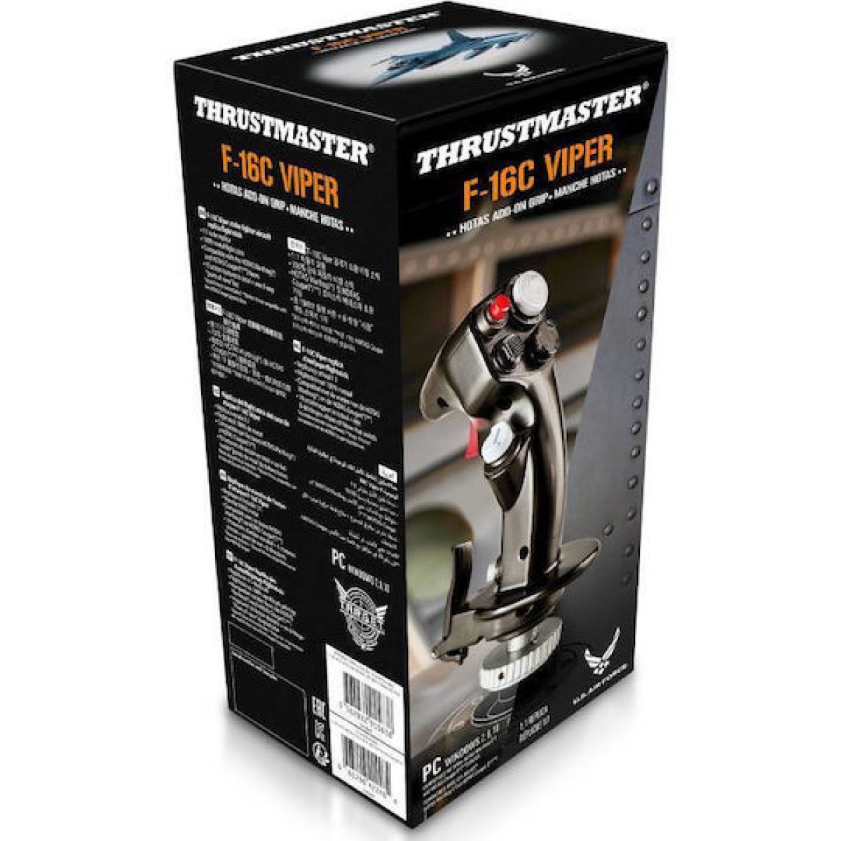 Thrustmaster F-16C Viper Add On Joystick Ενσύρματο Συμβατό με PC