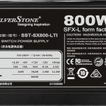 Silverstone SFX SX800-LTI 800W Μαύρο Τροφοδοτικό Υπολογιστή Full Modular 80 Plus Titanium