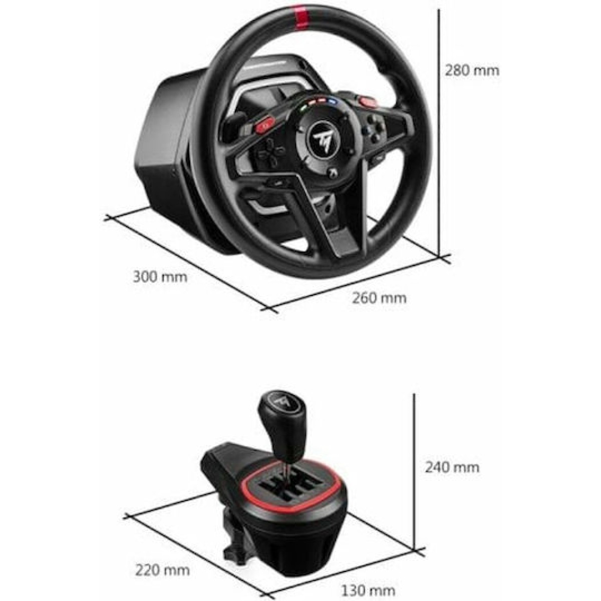 Thrustmaster T128 Τιμονιέρα με Πετάλια για PC με 900° Περιστροφής