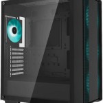 Deepcool CC560 v2 Gaming Midi Tower Κουτί Υπολογιστή με Πλαϊνό Παράθυρο Μαύρο