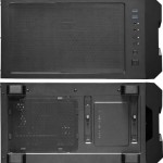 Chieftec Hunter Gaming Midi Tower Κουτί Υπολογιστή με Πλαϊνό Παράθυρο και RGB Φωτισμό Μαύρο