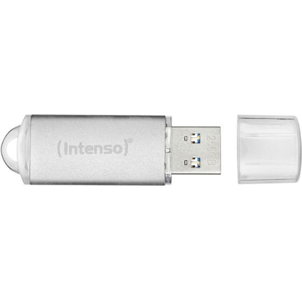 Intenso Jet Line 64GB USB 3.2 Stick Ασημί