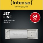 Intenso Jet Line 64GB USB 3.2 Stick Ασημί