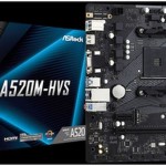 ASRock A520M-HVS Motherboard Micro ATX με AMD AM4 Socket 90-MXBE60-A0UAYZ