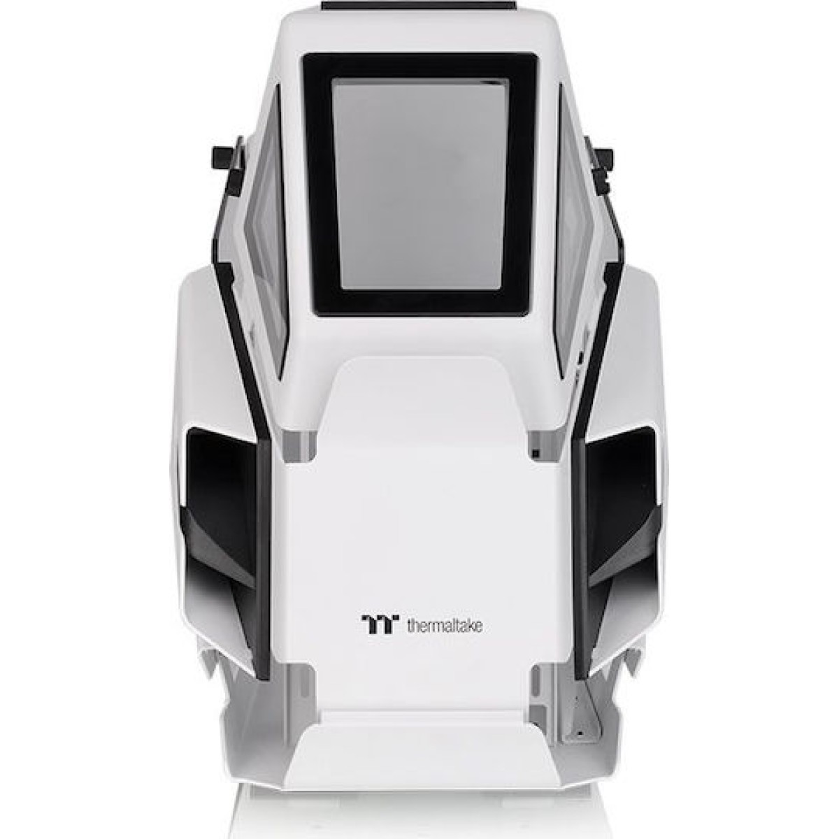 Thermaltake AH T200 Gaming Micro Tower Κουτί Υπολογιστή με Πλαϊνό Παράθυρο Λευκό