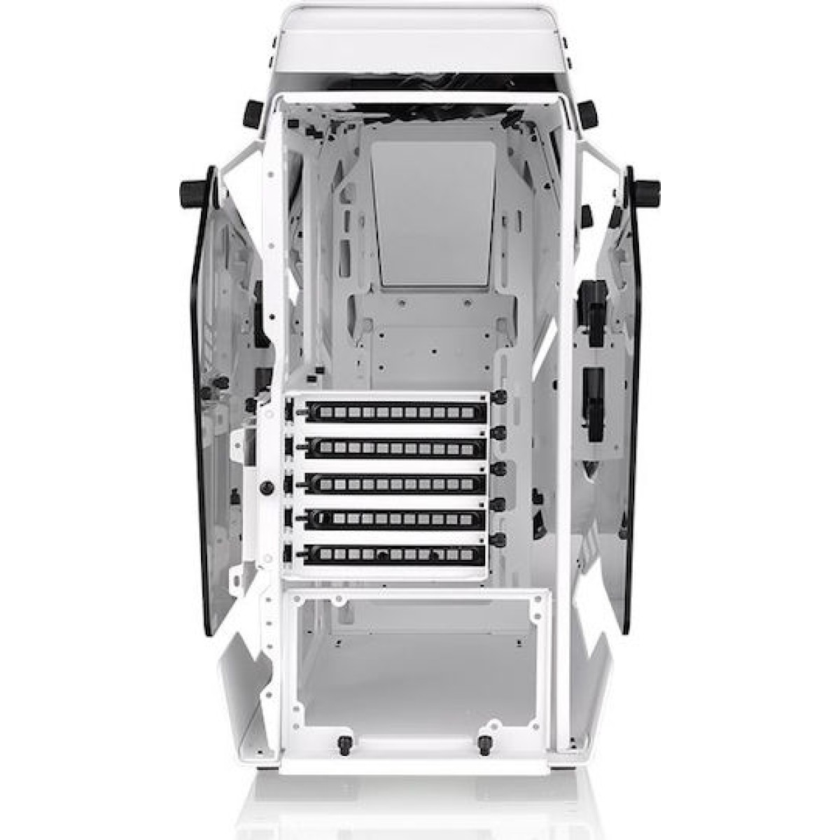 Thermaltake AH T200 Gaming Micro Tower Κουτί Υπολογιστή με Πλαϊνό Παράθυρο Λευκό