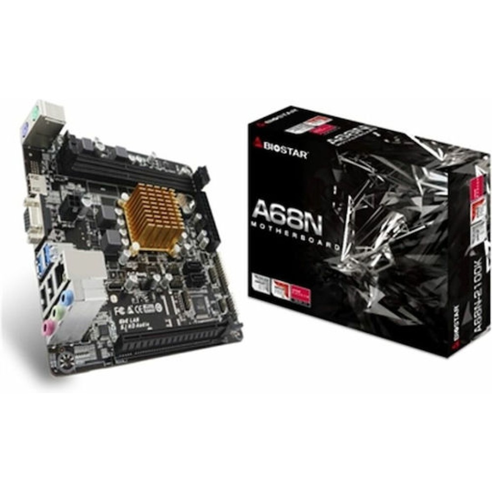 Biostar A68N-2100K SoC Motherboard ATX με AMD Socket A68N-2100K