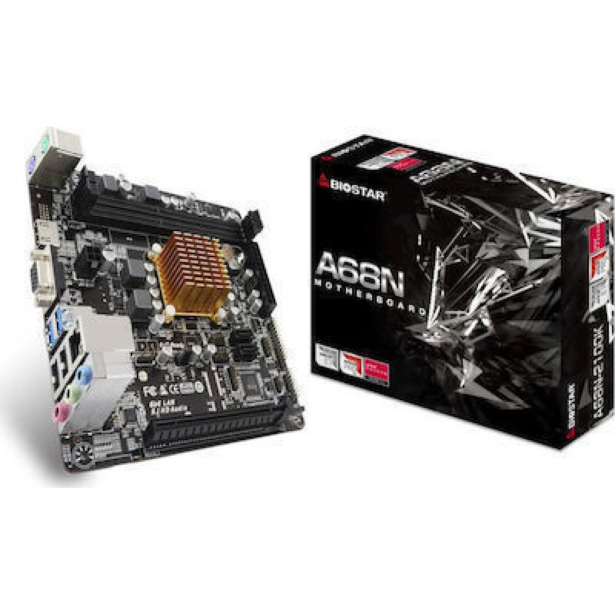 Biostar A68N-2100K SoC Motherboard ATX με AMD Socket A68N-2100K