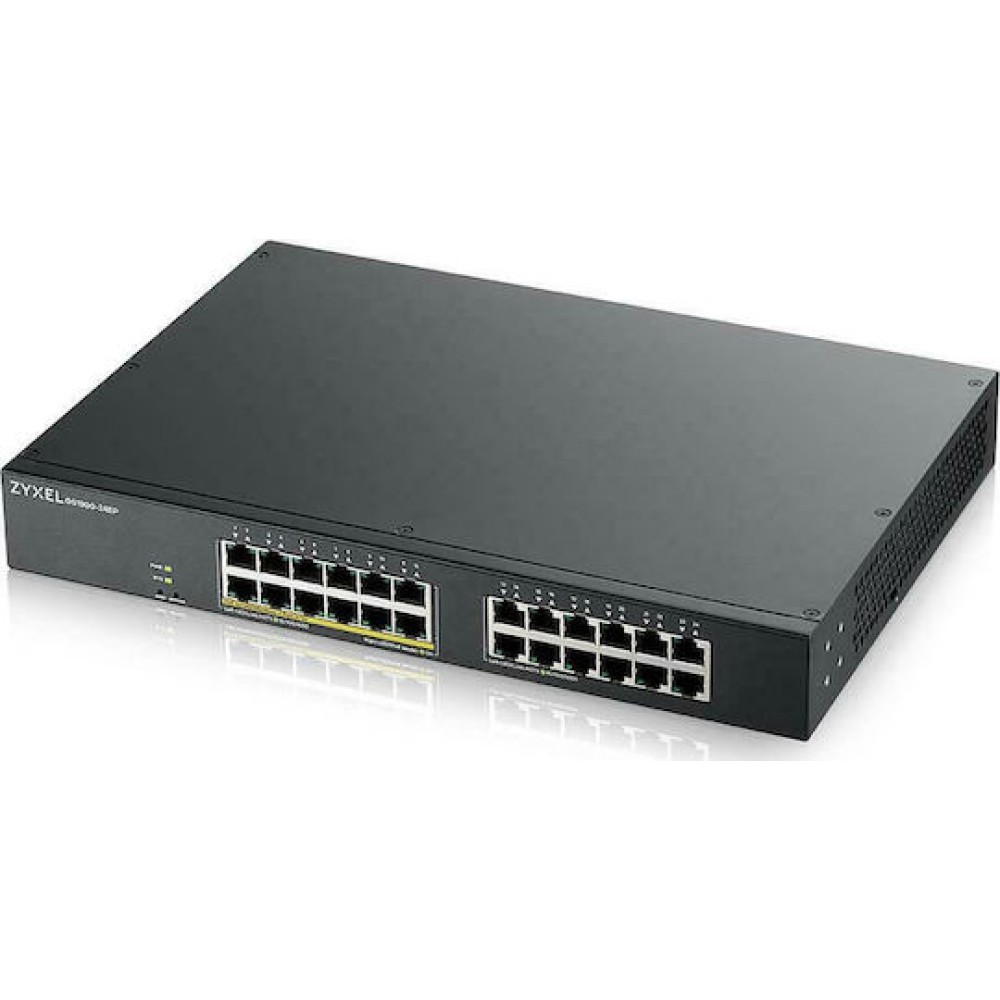 Zyxel GS1900-24EP Managed L2 PoE+ Switch με 24 Θύρες Gigabit (1Gbps) Ethernet