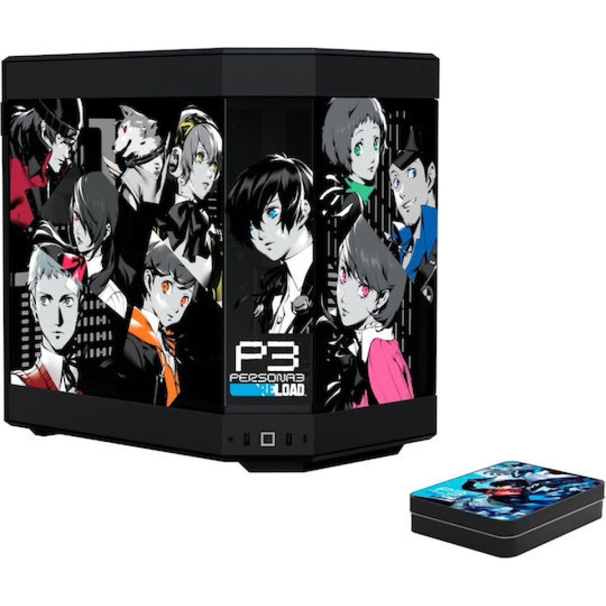 HYTE Y60 Persona 3 Reload Bundle Gaming Midi Tower Κουτί Υπολογιστή Πολύχρωμο