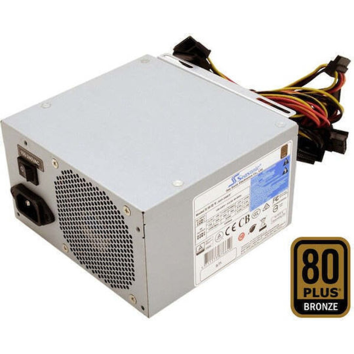 Seasonic SSP-500ET2 500W Γκρι Τροφοδοτικό Υπολογιστή Full Wired 80 Plus Bronze