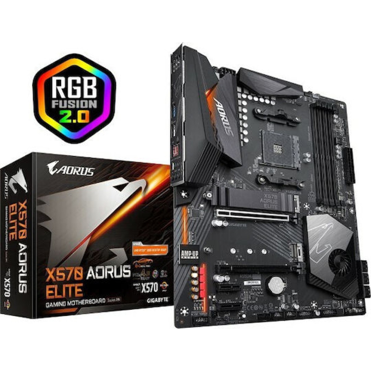 Gigabyte A520 Aorus Elite rev. 1.0 Motherboard ATX με AMD AM4 Socket A520