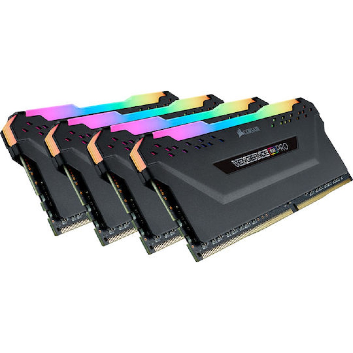 Corsair Vengeance RGB Pro DDR4 64GB RAM με 4x16GB Modules και Ταχύτητα 3600 για Desktop