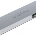 DeLock Docking Station με Διπλό USB-C HDMI 4K PD Γκρι (87753)