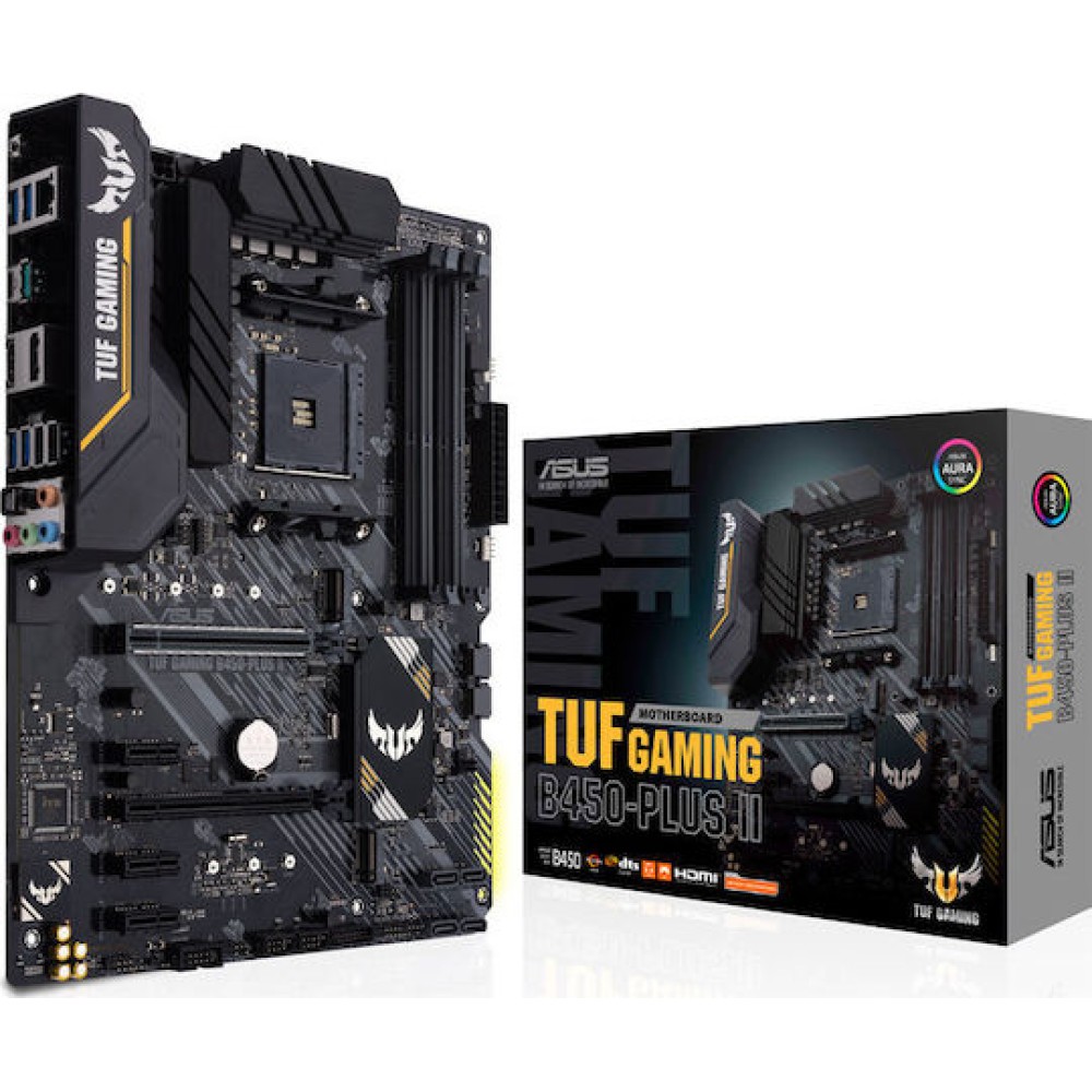 Asus TUF Gaming B450-PLUS II Motherboard ATX με AMD AM4 Socket