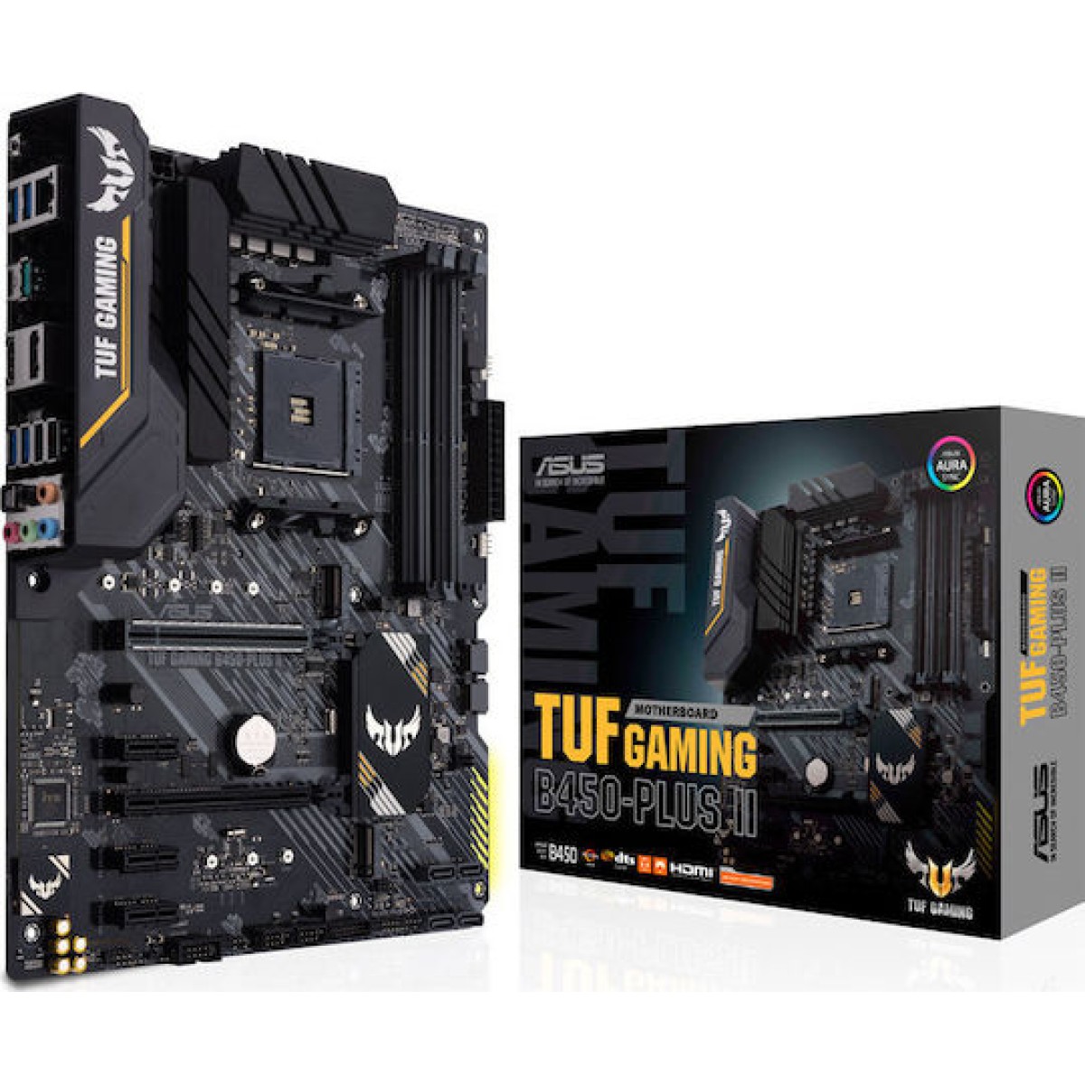 Asus TUF Gaming B450-PLUS II Motherboard ATX με AMD AM4 Socket