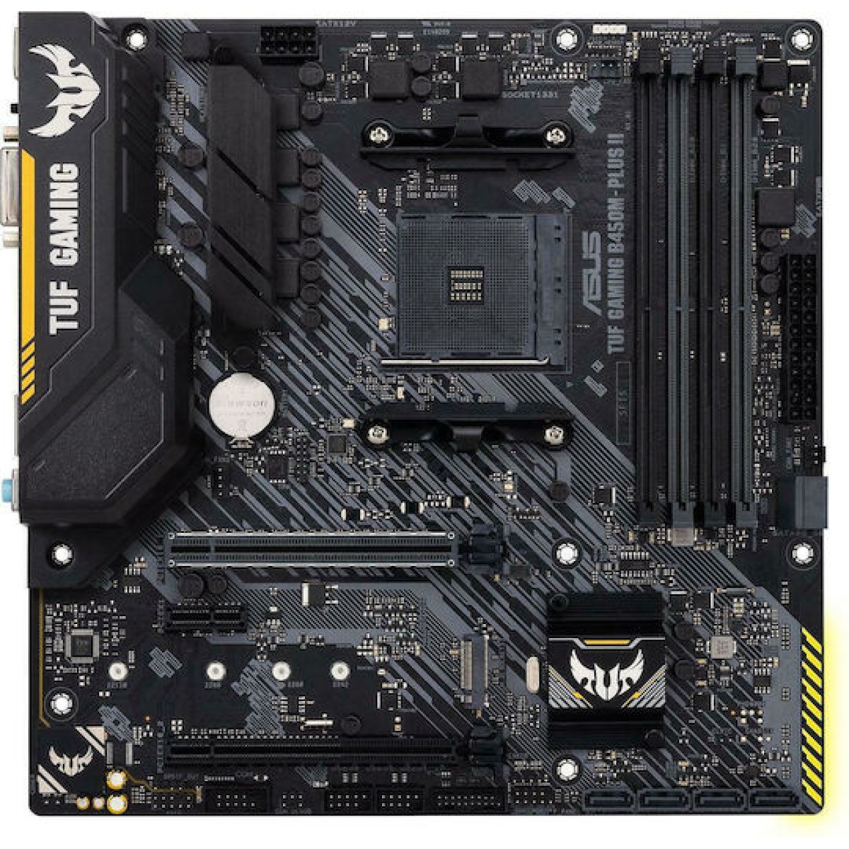 Asus TUF Gaming B450M-Plus II Motherboard Micro ATX με AMD AM4 Socket