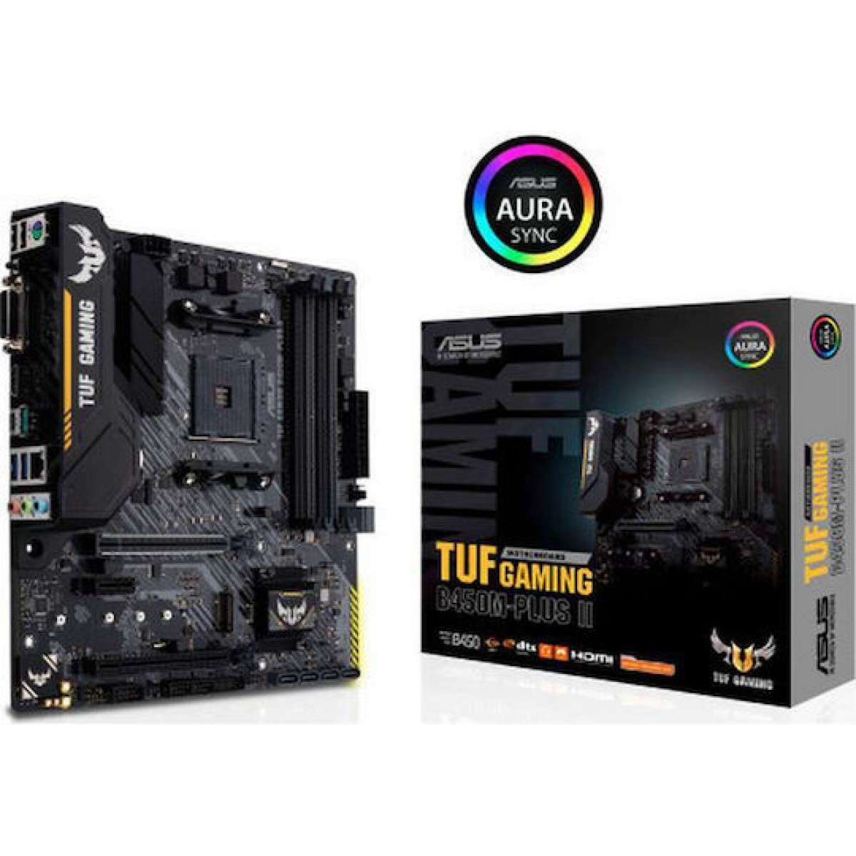 Asus TUF Gaming B450M-Plus II Motherboard Micro ATX με AMD AM4 Socket