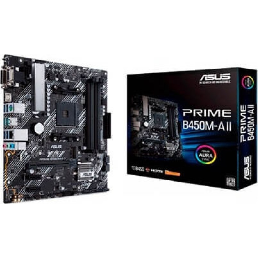 Asus Prime B450M-A II Motherboard Micro ATX με AMD AM4 Socket 90MB15Z0-M0EAY0