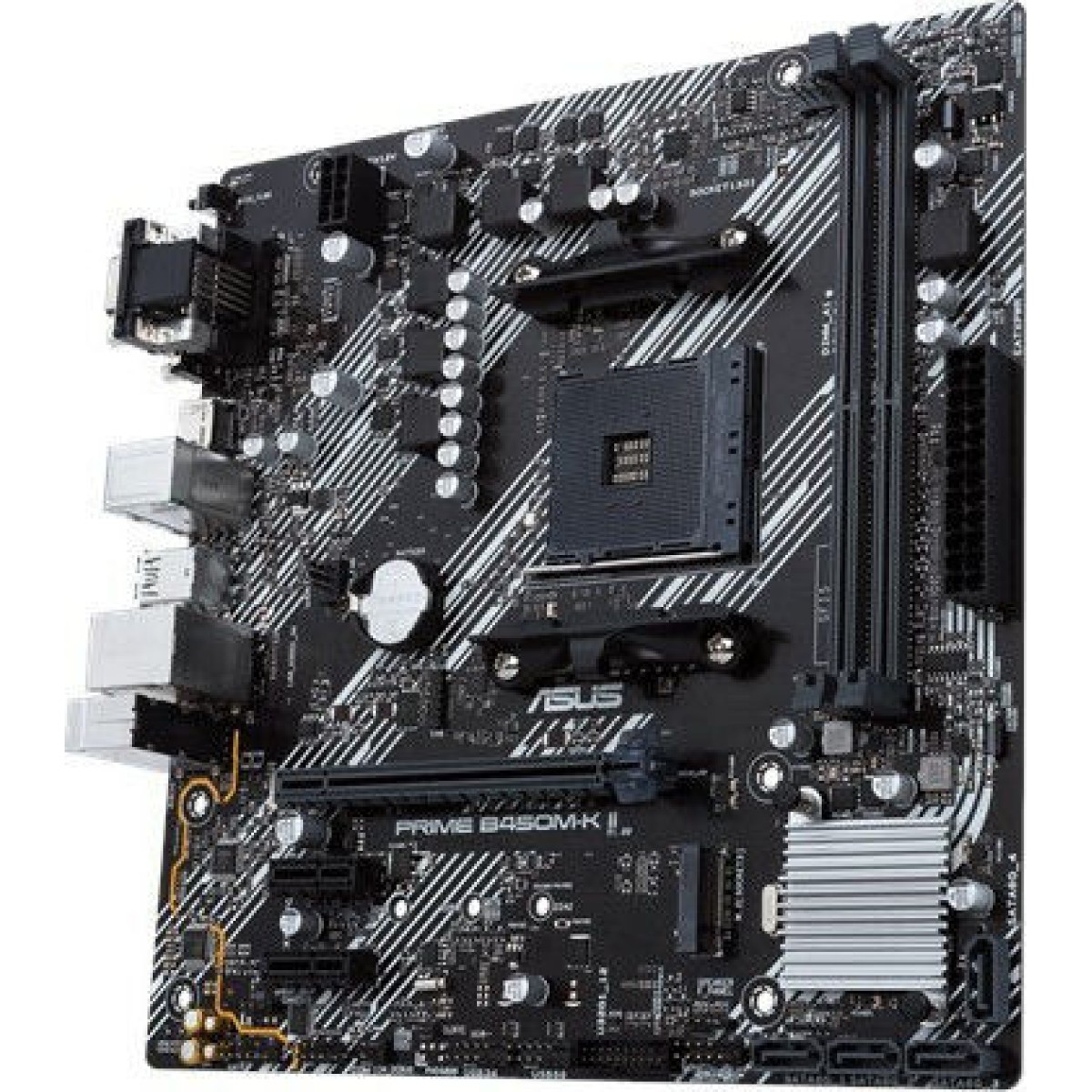 Asus Prime B450M-K II Motherboard Micro ATX με AMD AM4 Socket 90MB1600-M0EAY0