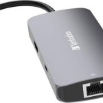 Verbatim USB-C Pro CMH-05 USB-C Docking Station με HDMI 4K PD Ethernet Γκρι