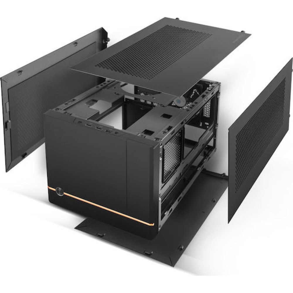 Silverstone Sugo 14 Gaming Cube Κουτί Υπολογιστή Μαύρο