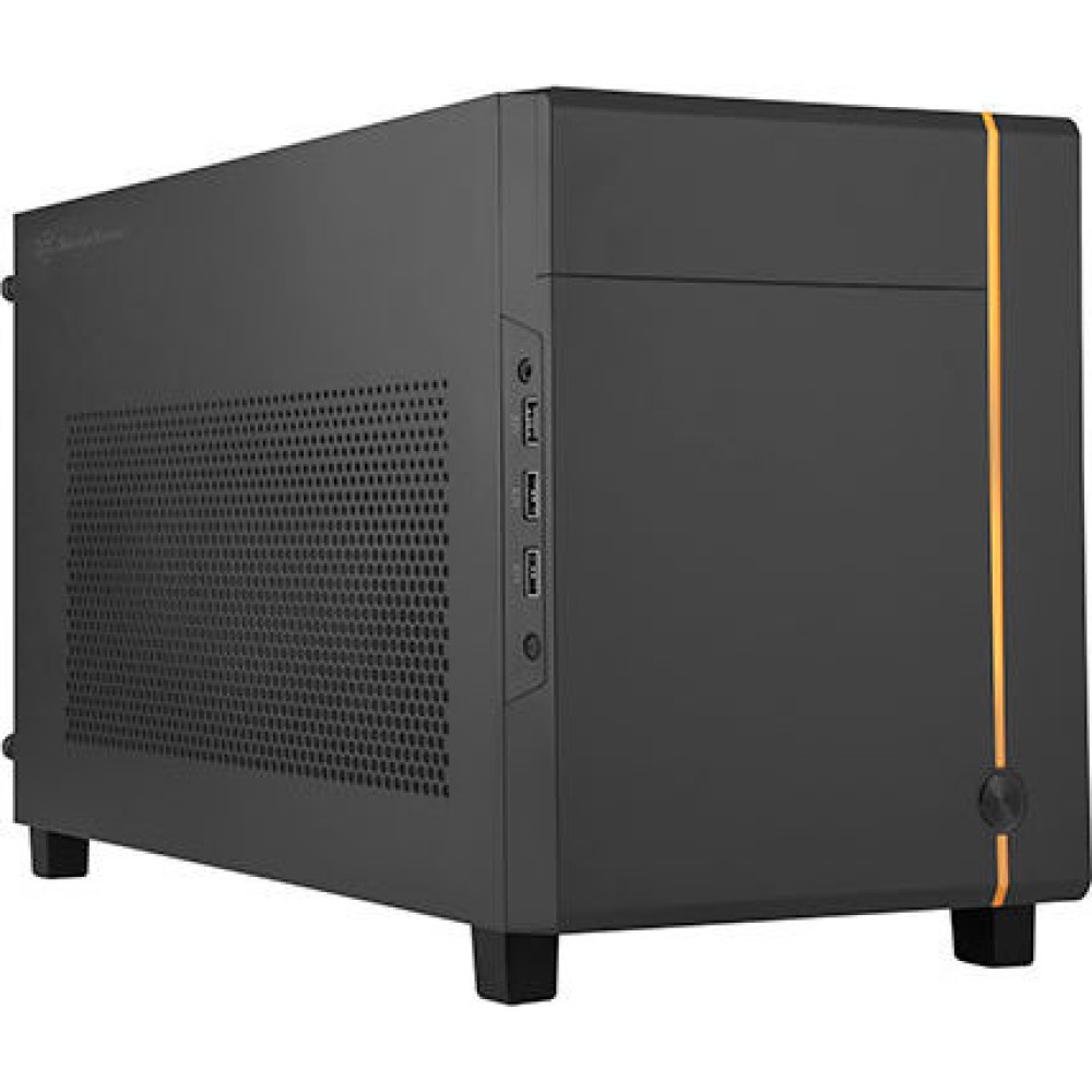Silverstone Sugo 14 Gaming Cube Κουτί Υπολογιστή Μαύρο