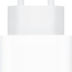 Apple Φορτιστής Χωρίς Καλώδιο με Θύρα USB-C 20W Λευκός (Power Adapter A2347)