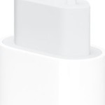 Apple Φορτιστής Χωρίς Καλώδιο με Θύρα USB-C 20W Λευκός (Power Adapter A2347)
