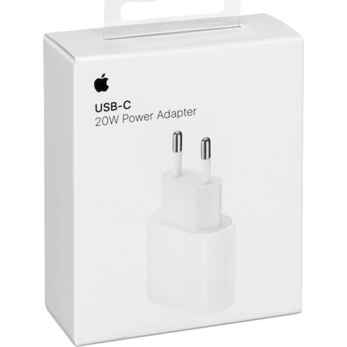 Apple Φορτιστής Χωρίς Καλώδιο με Θύρα USB-C 20W Λευκός (Power Adapter A2347)