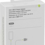 Apple Φορτιστής Χωρίς Καλώδιο με Θύρα USB-C 20W Λευκός (Power Adapter A2347)