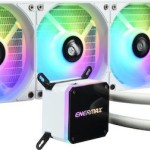 Enermax Liqmax III 360 ARGB Υδρόψυξη Επεξεργαστή Τριπλού Ανεμιστήρα 120mm για Socket AM4/1200/115x Λευκή
