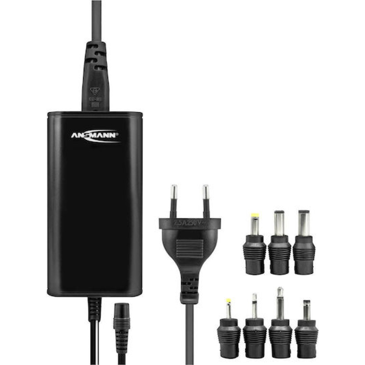 Ansmann Universal Τροφοδοτικό 2.5A 27W με σετ βυσμάτων (1201-0026)
