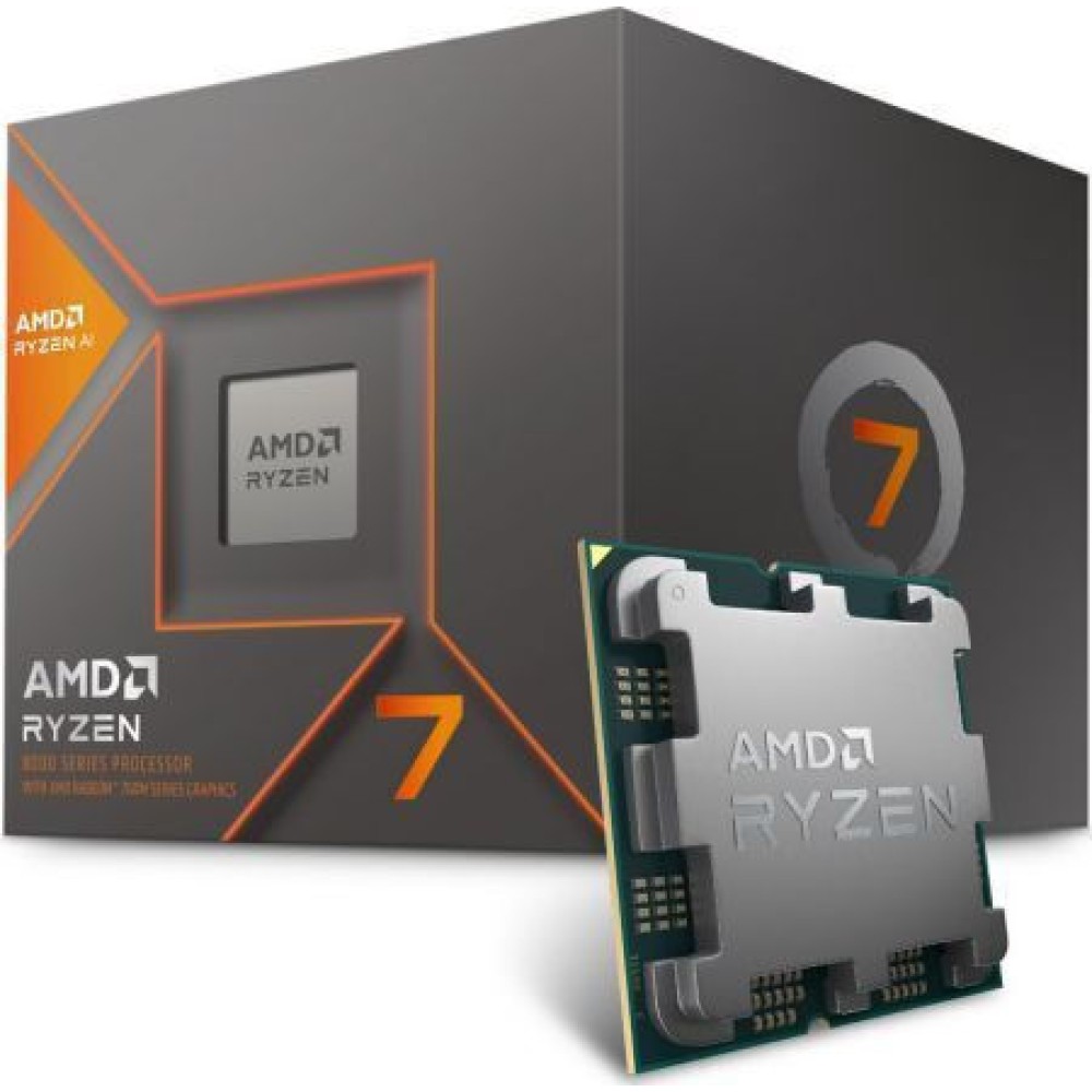 AMD Ryzen 7 8700G 4.2GHz Επεξεργαστής 8 Πυρήνων για Socket AM5 σε Κουτί με Ψύκτρα