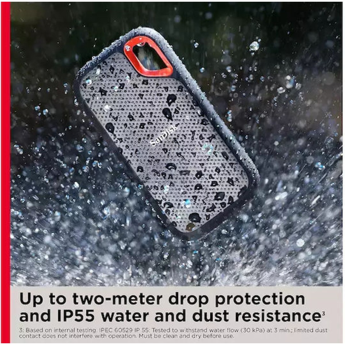 Sandisk Extreme SSD V2 USB 3.2 / USB-C 500GB 2.5