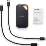 Sandisk Extreme Pro Portable V2 USB 3.2 / USB-C Εξωτερικός SSD 2TB 2.5