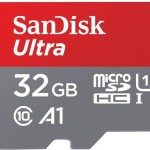 Sandisk Ultra microSDHC 32GB U1 A1 with Adapter Camera
