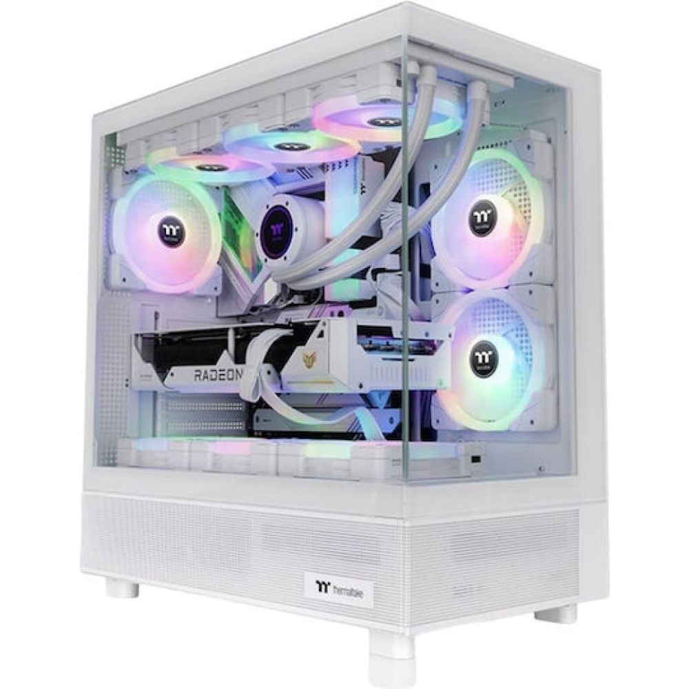 Thermaltake View 270 TG ARGB Midi Tower Κουτί Υπολογιστή με Πλαϊνό Παράθυρο Snow