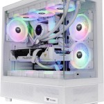 Thermaltake View 270 TG ARGB Midi Tower Κουτί Υπολογιστή με Πλαϊνό Παράθυρο Snow