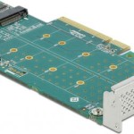DeLock Κάρτα PCI σε θύρες M.2 PCI Express x8 Card to 2 x internal NVMe M.2 Key M - Bifurcation