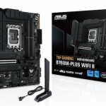 Asus TUF B760M-PLUS GAMING WIFI II Motherboard Micro ATX με Intel 1700 Socket 90MB1HE0-M0EAY0