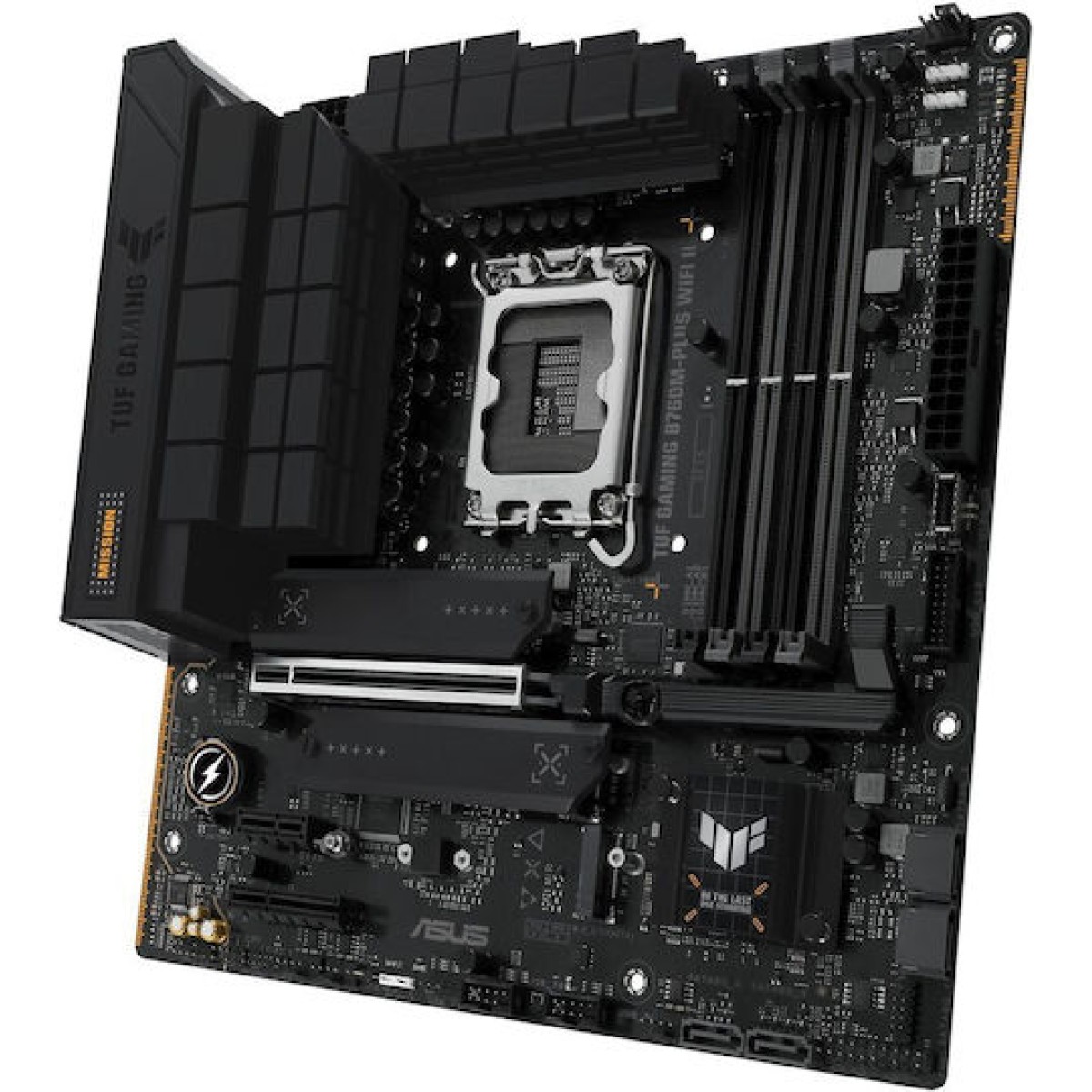 Asus TUF B760M-PLUS GAMING WIFI II Motherboard Micro ATX με Intel 1700 Socket 90MB1HE0-M0EAY0