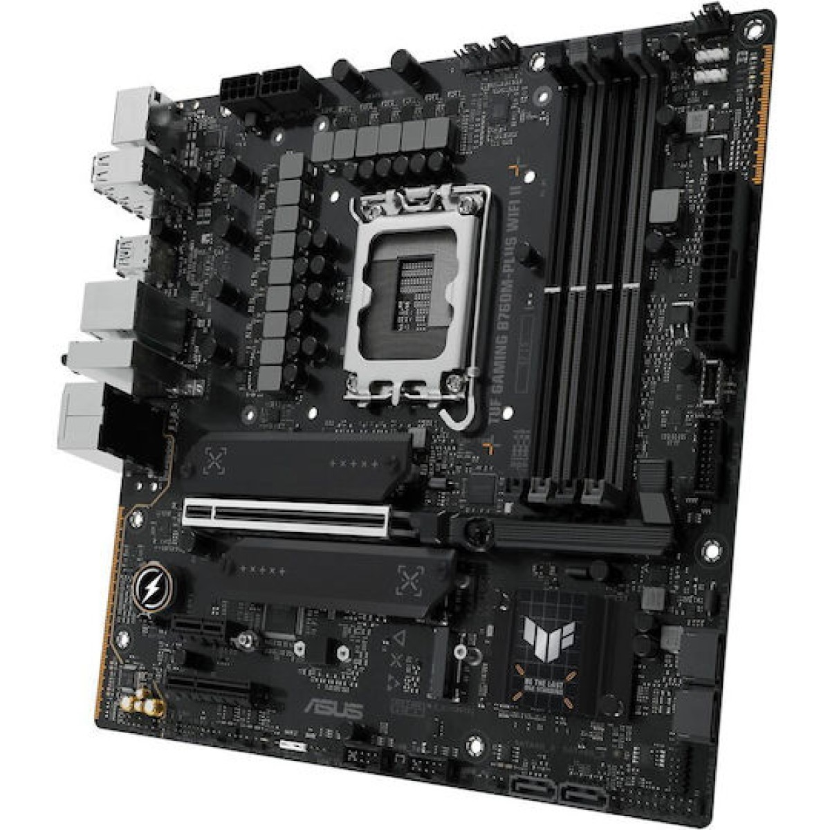 Asus TUF B760M-PLUS GAMING WIFI II Motherboard Micro ATX με Intel 1700 Socket 90MB1HE0-M0EAY0