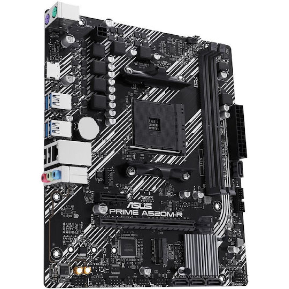Asus PRIME A520M-R Motherboard Micro ATX με AMD AM4 Socket