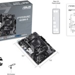 Asus PRIME A520M-R Motherboard Micro ATX με AMD AM4 Socket